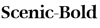 Scenic Bold.ttf