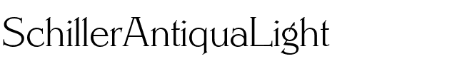 SchillerAntiquaLight Medium.ttf