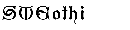 SWGothi Regular.ttf