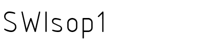 SWIsop1 Regular.ttf