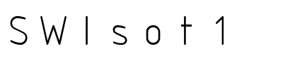 SWIsot1 Regular.ttf