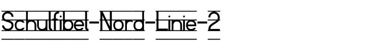 Schulfibel Nord Linie 2 Regular.ttf
