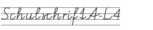 SchulschriftA-L4 Medium.ttf