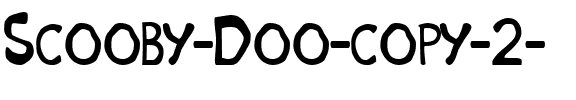 Scooby Doo Regular.ttf