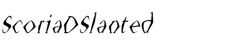 ScoriaDSlanted Regular.ttf
