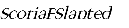 ScoriaFSlanted Regular.ttf