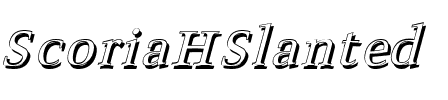 ScoriaHSlanted Regular.ttf