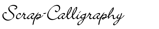 Scrap Calligraphy Regular.ttf