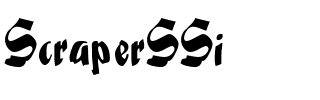 ScraperSSi Regular.ttf
