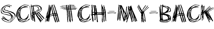 Scratch my back Regular.ttf