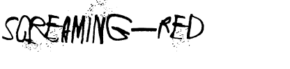 Screaming Red Normal.ttf