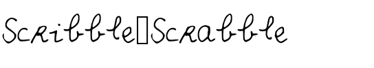 Scribble_Scrabble Medium.ttf