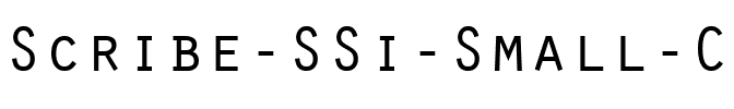 Scribe SSi Small Caps.ttf
