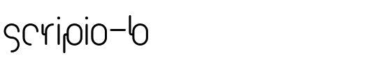 Scripio B Regular.ttf