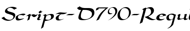 Script-D790 Regular.ttf