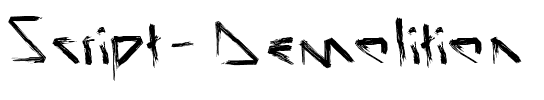 Script Demolition Regular.ttf