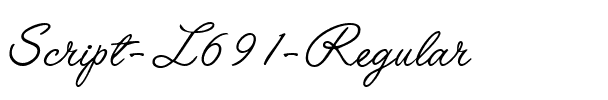 Script-L691 Regular.ttf