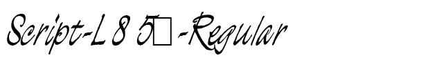 Script-L850 Regular.ttf