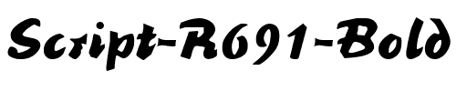 Script-R691 Bold.ttf