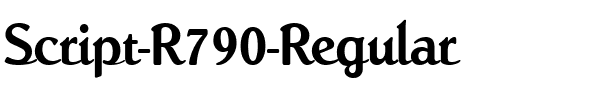 Script-R790 Regular.ttf
