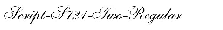Script-S721-Two Regular.ttf