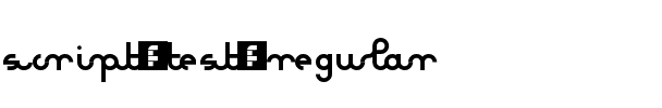 Script test Regular.ttf