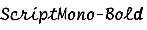 ScriptMono Bold.ttf