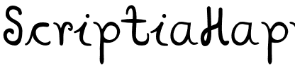 Scriptia Happy Regular.otf