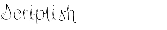 Scriptish Medium.ttf