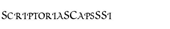 ScriptoriaSCapsSSi Regular.ttf