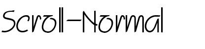 Scroll Normal.ttf