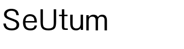 SeUtum Regular.ttf