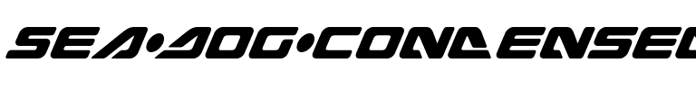 Sea-Dog Condensed Italic Condensed Italic.ttf