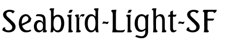 Seabird Light SF Regular.ttf