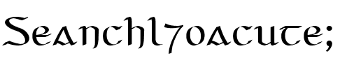 Seanchló Regular.ttf