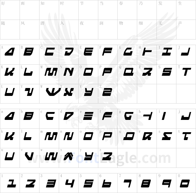 Searider-Falcon-Condensed-Italic
