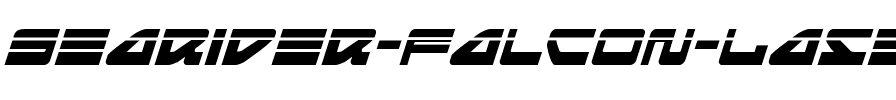 Searider Falcon Laser Italic Italic.ttf