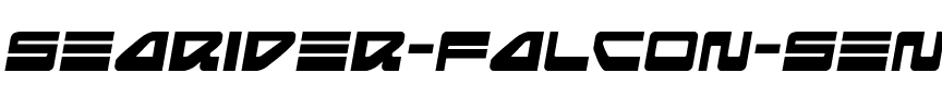 Searider Falcon Semi-Italic Semi-Italic.ttf