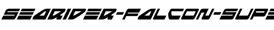 Searider Falcon Super-Italic Italic.ttf