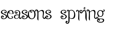 Seasons-Spring Regular.ttf