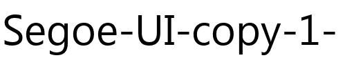 Segoe UI Normal.ttf