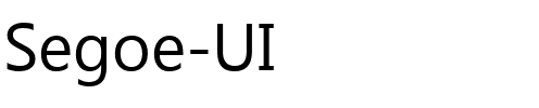 Segoe UI Normal.ttf