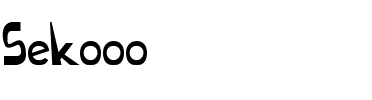 Sekooo Regular.otf