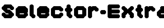 Selector ExtraBold.ttf