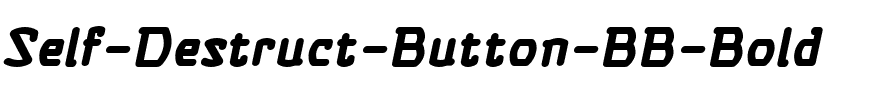 Self Destruct Button BB Bold.ttf