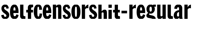 SelfCensorShit Regular.ttf