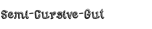 Semi Cursive Gut Normal.ttf