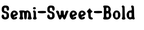Semi-Sweet Bold.ttf
