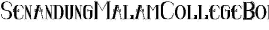 Senandung Malam College Bold.ttf