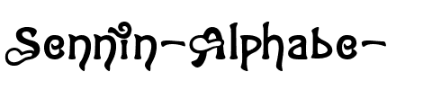 Sennin Alphabe￿.ttf